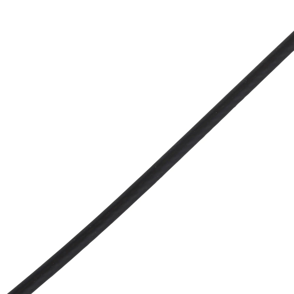 Трос стальной оцинкованный ПВХ DIN 3055 2-3 мм цвет черный, 5 м/уп. STANDERS  #1