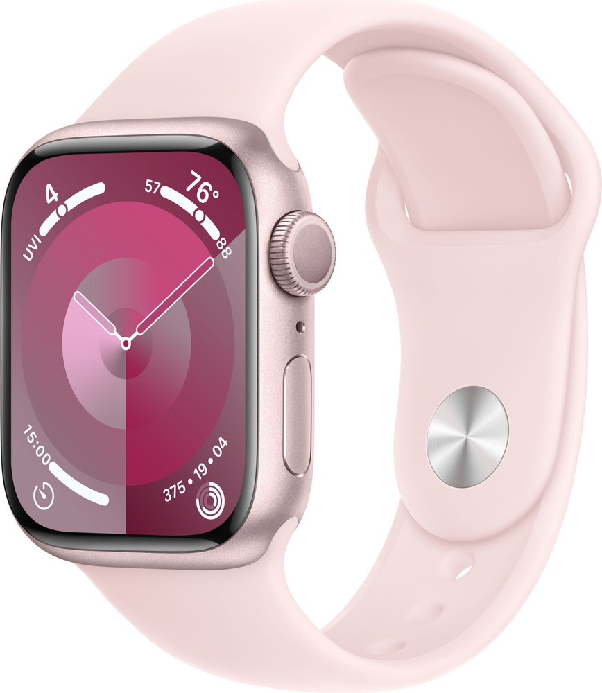 Умные часы Apple Watch Series 9, 45mm, Розовый / Pink #1