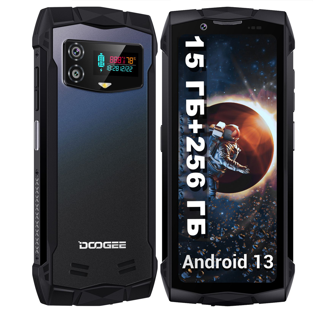 Doogee Смартфон S mini 8/256 ГБ, черный