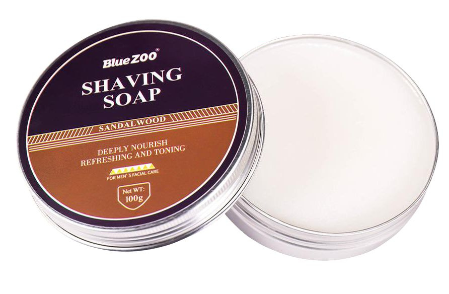 Мыло для бритья "Sandalwood BlueZoo" - аромат сандалового дерева ...