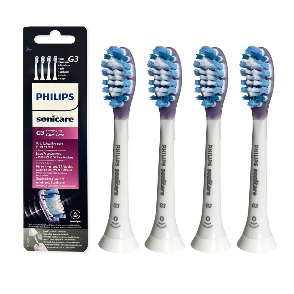 Philips Sonicare G3 Premium Gum Care, стандартные насадки для звуковых ...