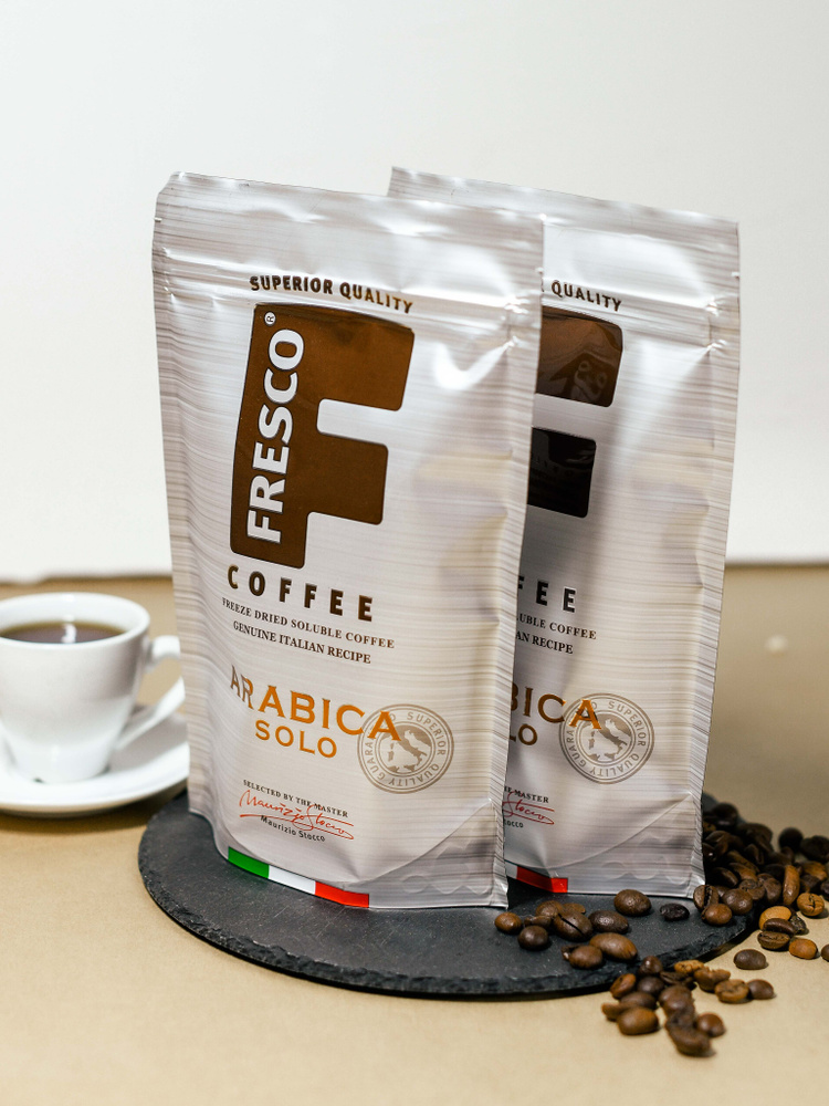 Кофе сублимированный FRESCO ARABICA SOLO 2 шт. по 75 гр. (09/25) №5 #1