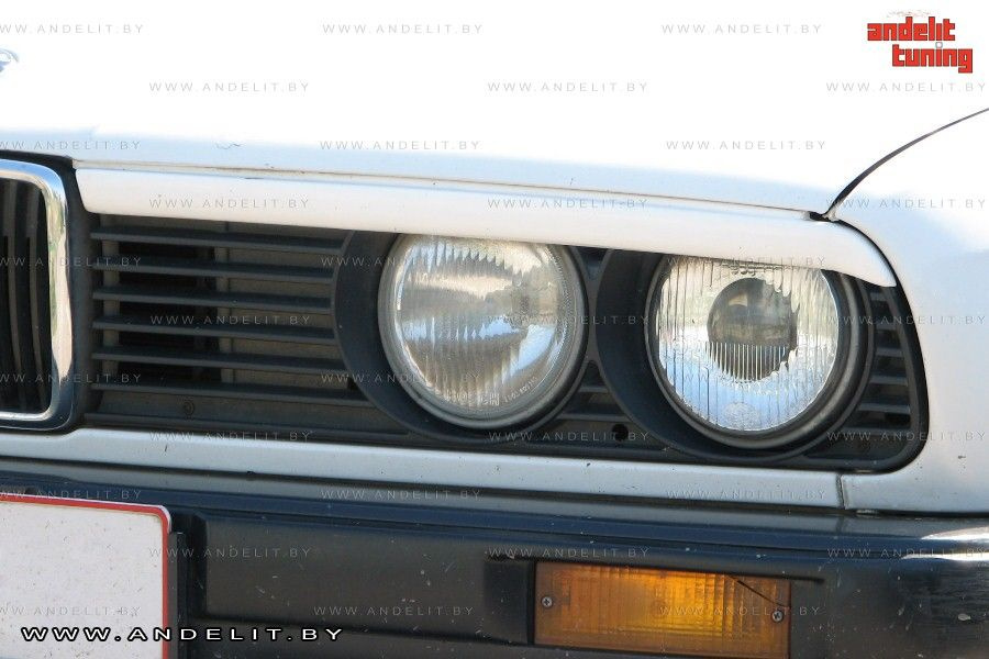 Реснички на фары (накладки) для BMW 3 E30 #1