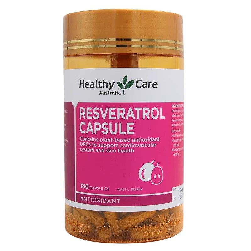 Healthy Care Resveratrol Ресвератрол 180 капсул #1