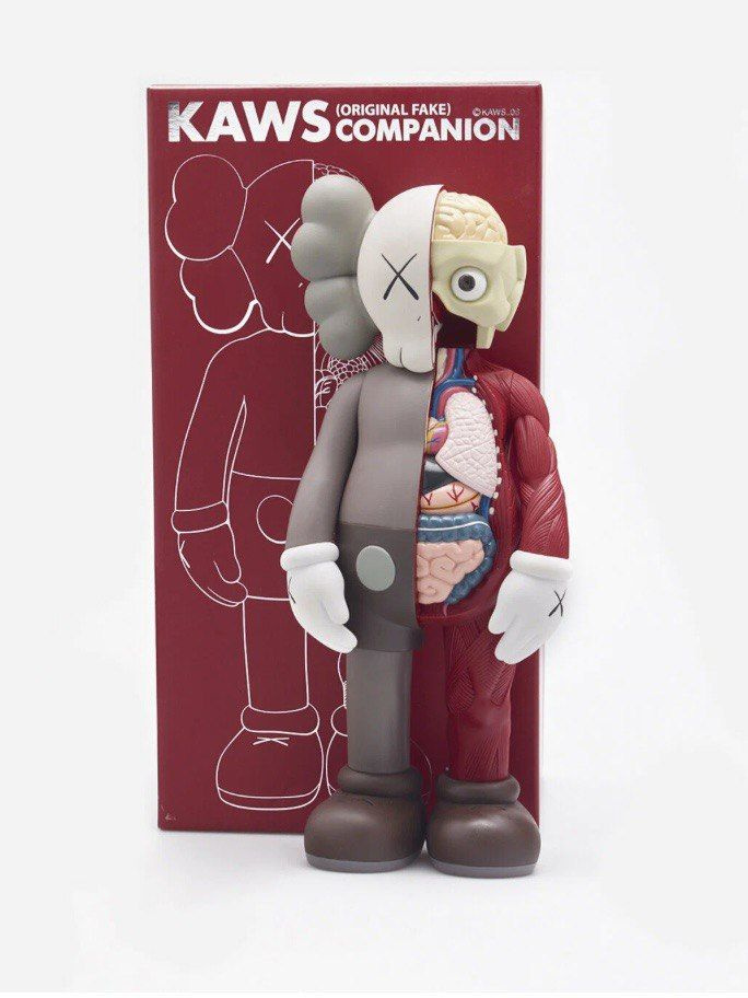 Коллекционная фигурка игрушка KAWS COMPANION ANATOMY 20 см купить на ...