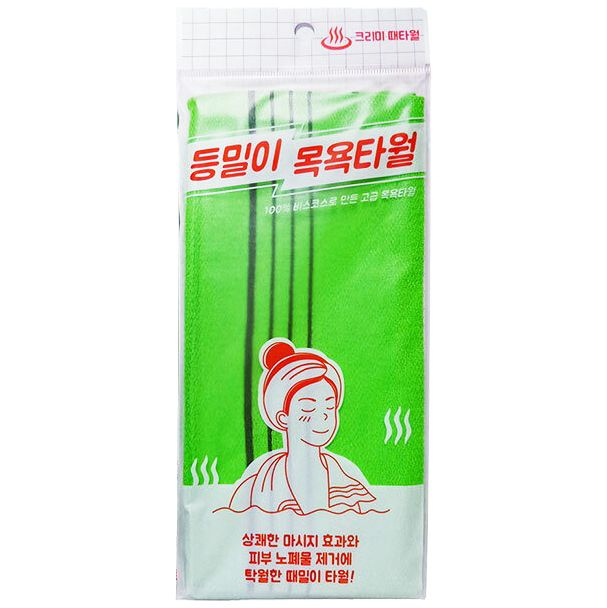 Мочалка для душа из вискозы SungBo Cleamy Viscose Ring Bath Towel #1