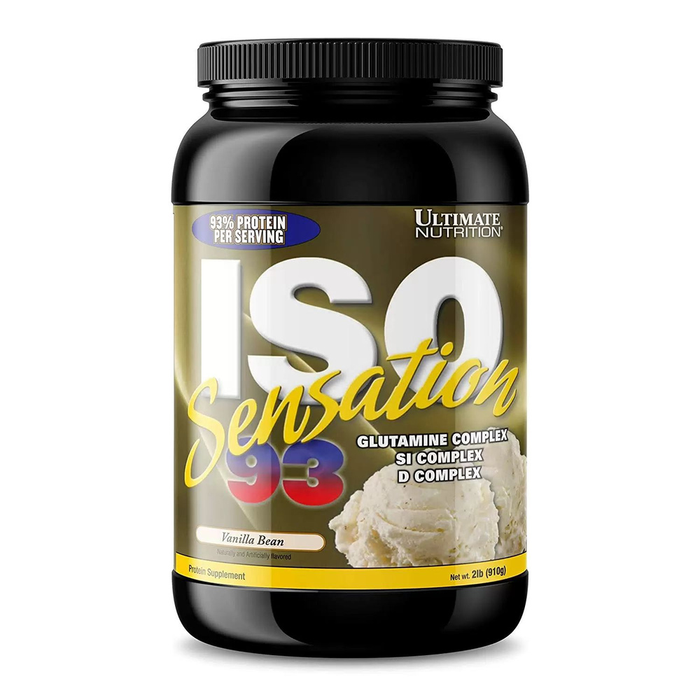 Ultimate Nutrition ISO Sensation 2 lbs Изолят сывороточный протеин, 907 ...