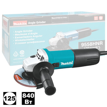 Mini-Smerigliatrice MAKITA 9558HNR (840 W) 7147070 Makita