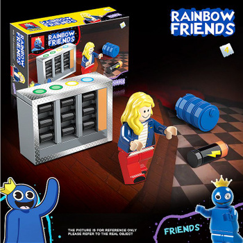 Conjunto de 6 figuras Rainbow Friends Roblox LEGO em segunda mão durante 14  EUR em Sevilla na WALLAPOP