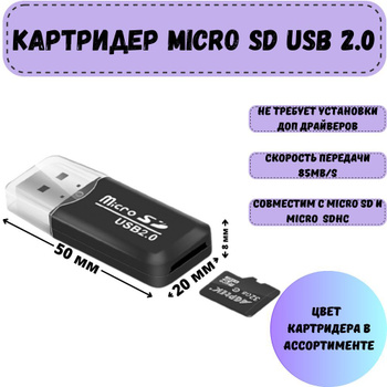 USB картридер для microSD. Восстанавливаем данные при помощи паяльника