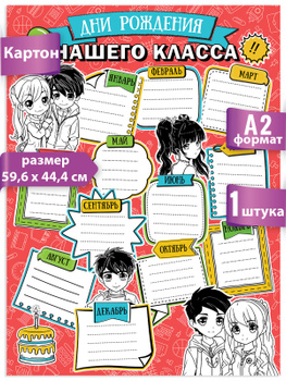 Комплект плакатов КПЛ 4шт. «Наш класс» — купить в городе Воронеж, цена, фото — КанцОптТорг