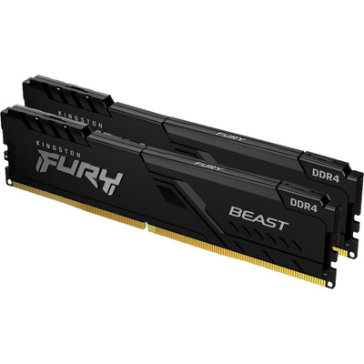 16 GB KINGSTON FURY BEAST RGB DDR4-3200 (2 X 8 GB) купить на OZON
