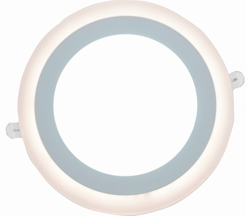 LEEK светильник светодиодный LE LED 2CLR круг 16(12+4)W (900+300lm ...