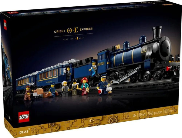 Orient Nostalgic Express 蒸気機関車セット Конструктор LEGO Ideas 21344 The Orient Express Поезд Восточный