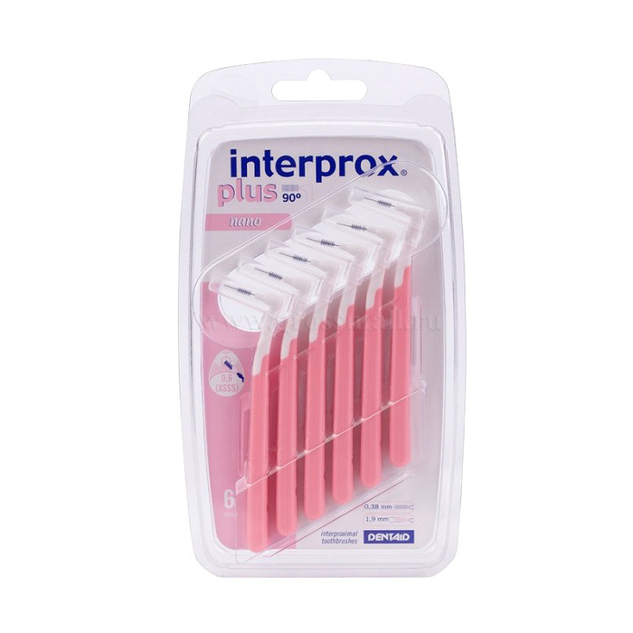 Межзубные ершики для брекетов Interprox Plus Nano 6 шт (0,6 мм), 1 ...