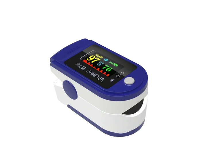 Пульсоксиметр/оксиметр на палец для измерения уровня кислорода в крови ...