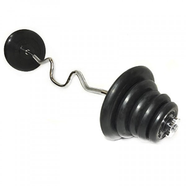 Штанга W 50 кг TITAN - купить по выгодной цене в интернет-магазине OZON ...