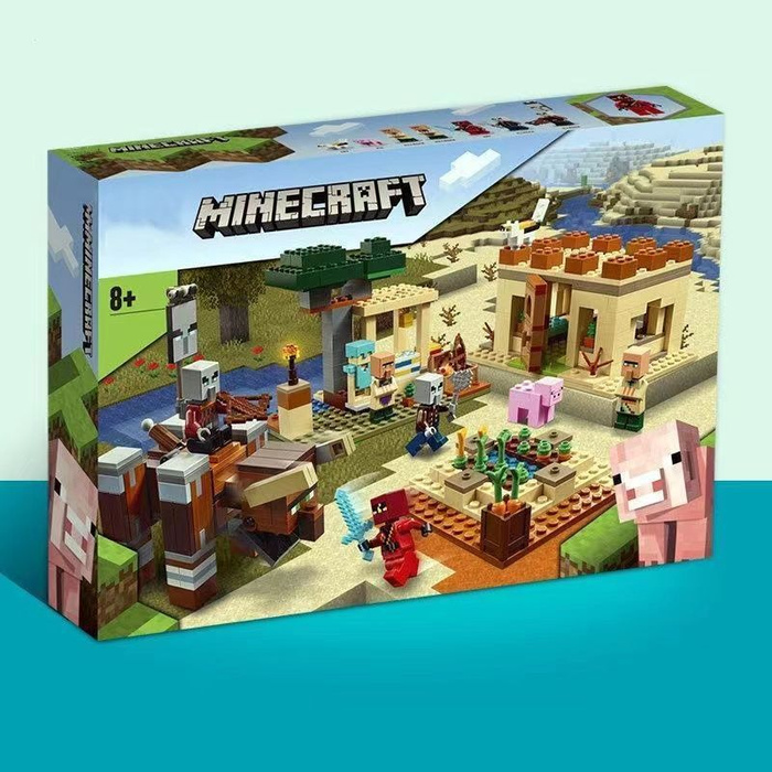 Конструктор Совместим с Лего 21160 Minecraft Патруль разбойников ...