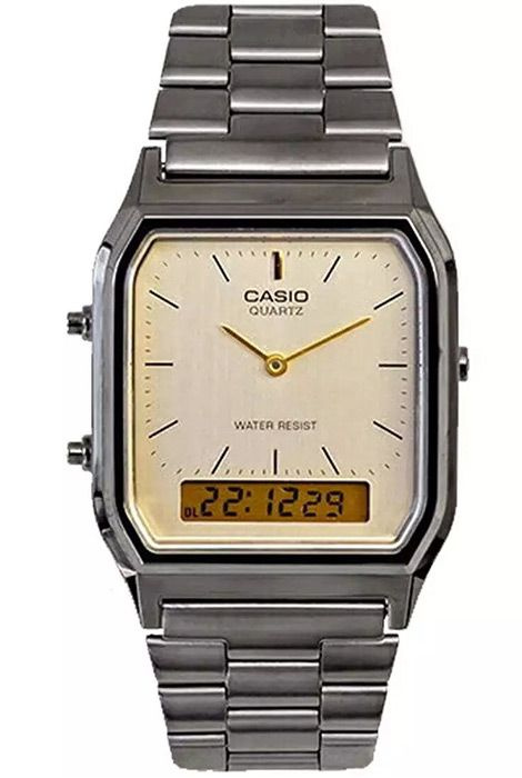 Электронные мужские наручные часы Casio Collection AQ-230GG-9A с ...