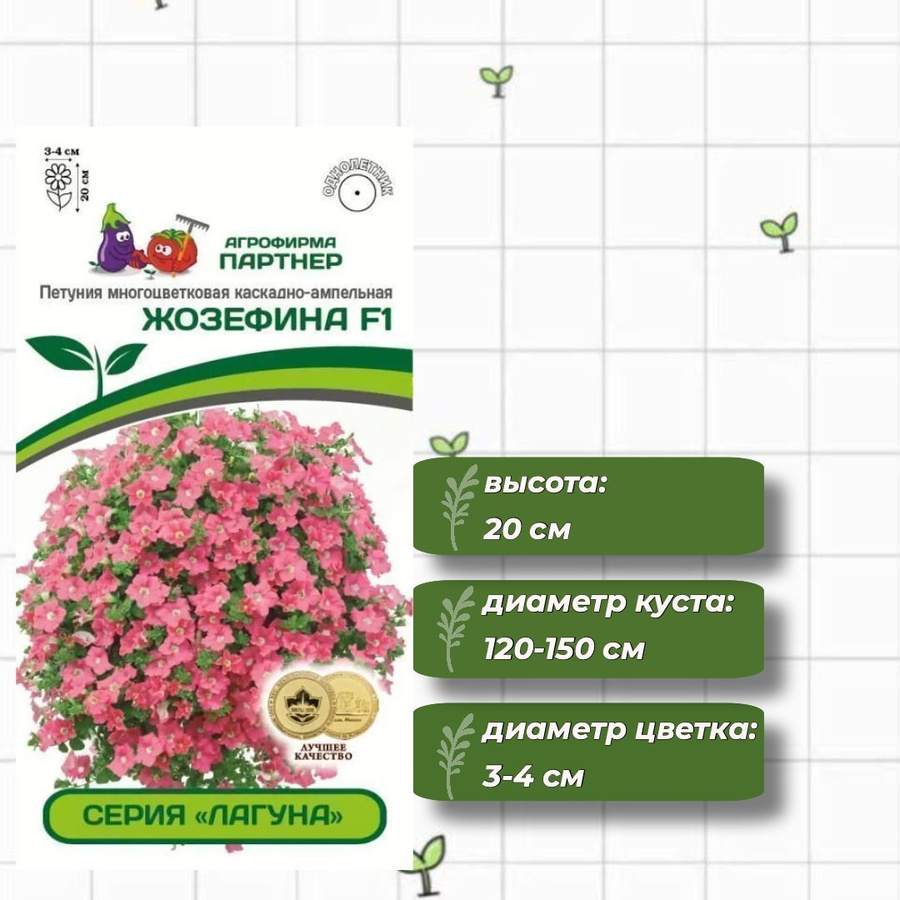 Петуния жозефина описание и фото отзывы садоводов Семена Петуния Партнер Лагуна купить на OZON по низкой цене