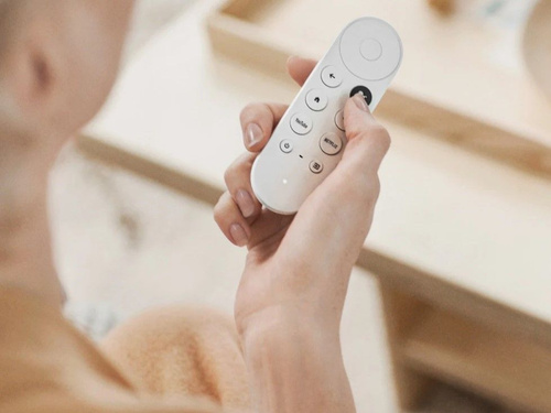 Медиаплеер Google Chromecast with TV 4k, HDMI, USB Type-C, розовый