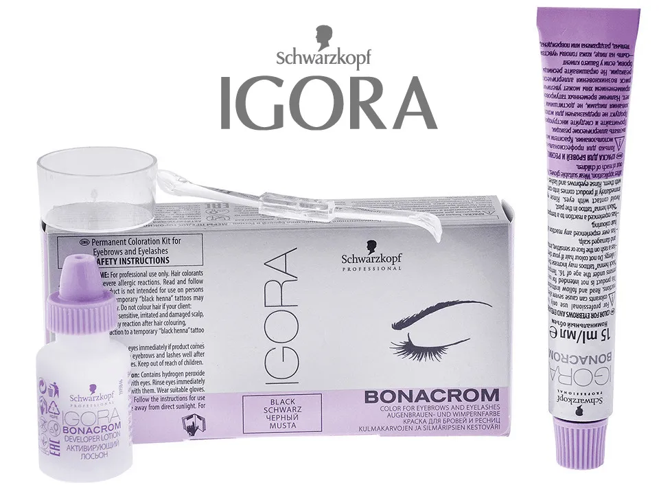 Schwarzkopf professional bonacrom. Краска для бровей шварцкопф бонахром.