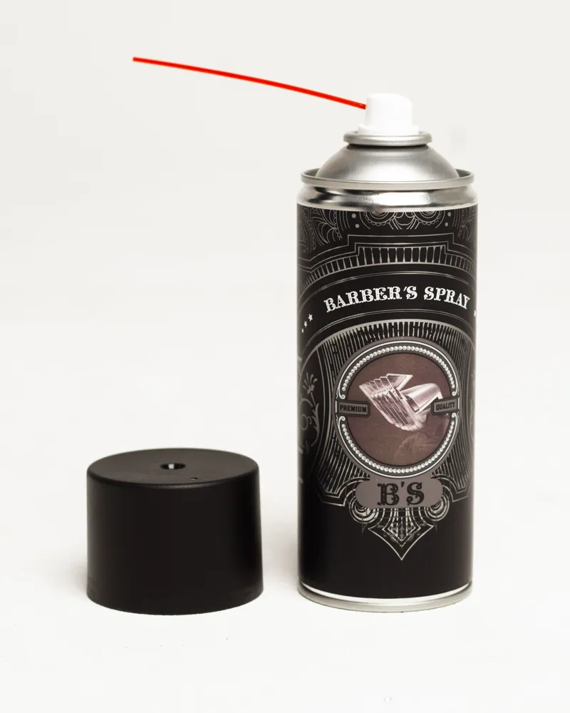 Barber's Spray 1 шт. - Охлаждающее средство, аэрозоль, спрей для ухода за ножевым блоком, для машинок, охлаждающая жидкость, дезинфицирующий спрей для промывки ножей 400 мл, 1 шт, 400 мл, фото 5