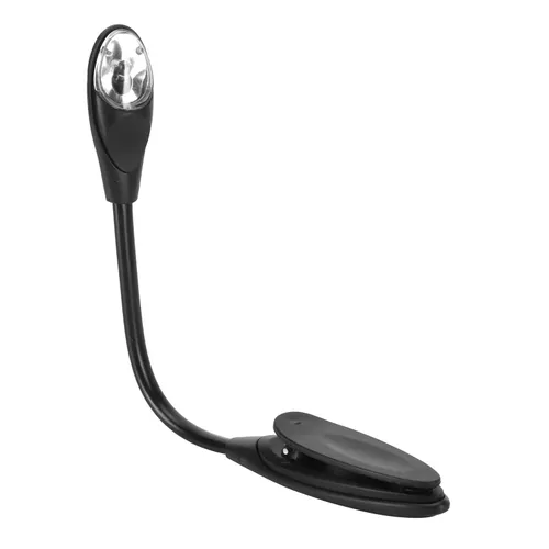 Мини светодиодная лампа для книг, портативная гибкая, с зажимом для чтения в спальне и путешествиях,