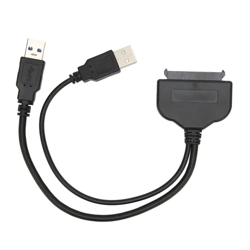 Кабель-адаптер SATA на USB 3.0, 6 Гбит/с, высокоскоростной, для 2.5" HDD и SSD, Plug and Play, горяч