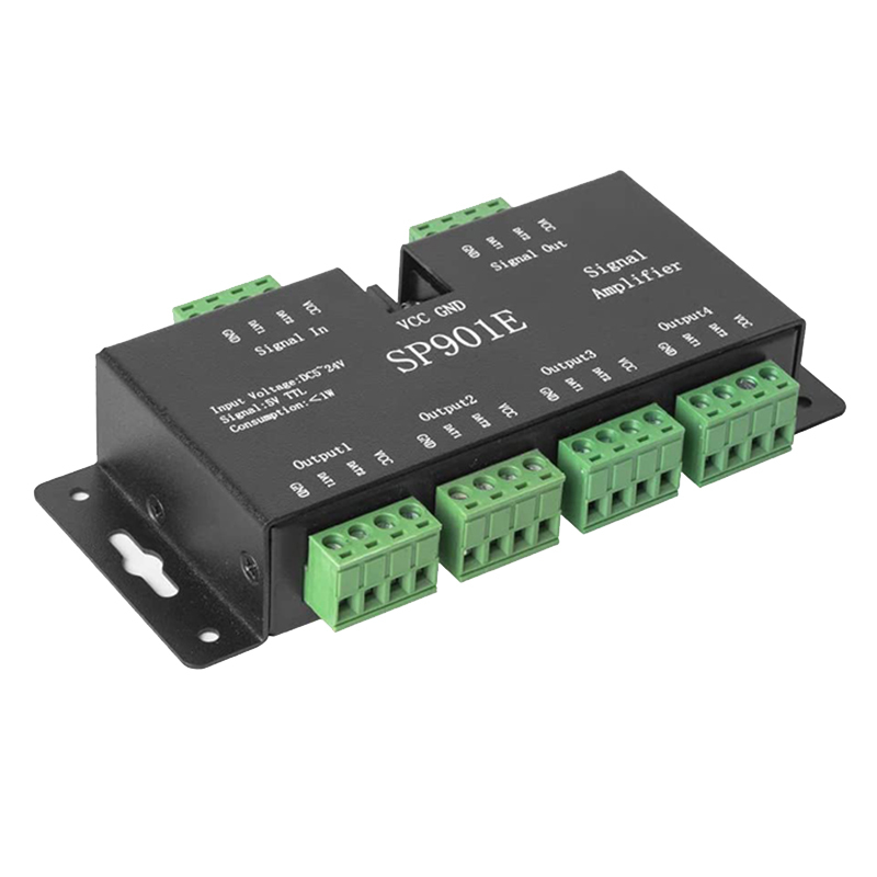 SP901E LED Pixel SPI Усилитель сигнала Повторитель Адресная лента ...