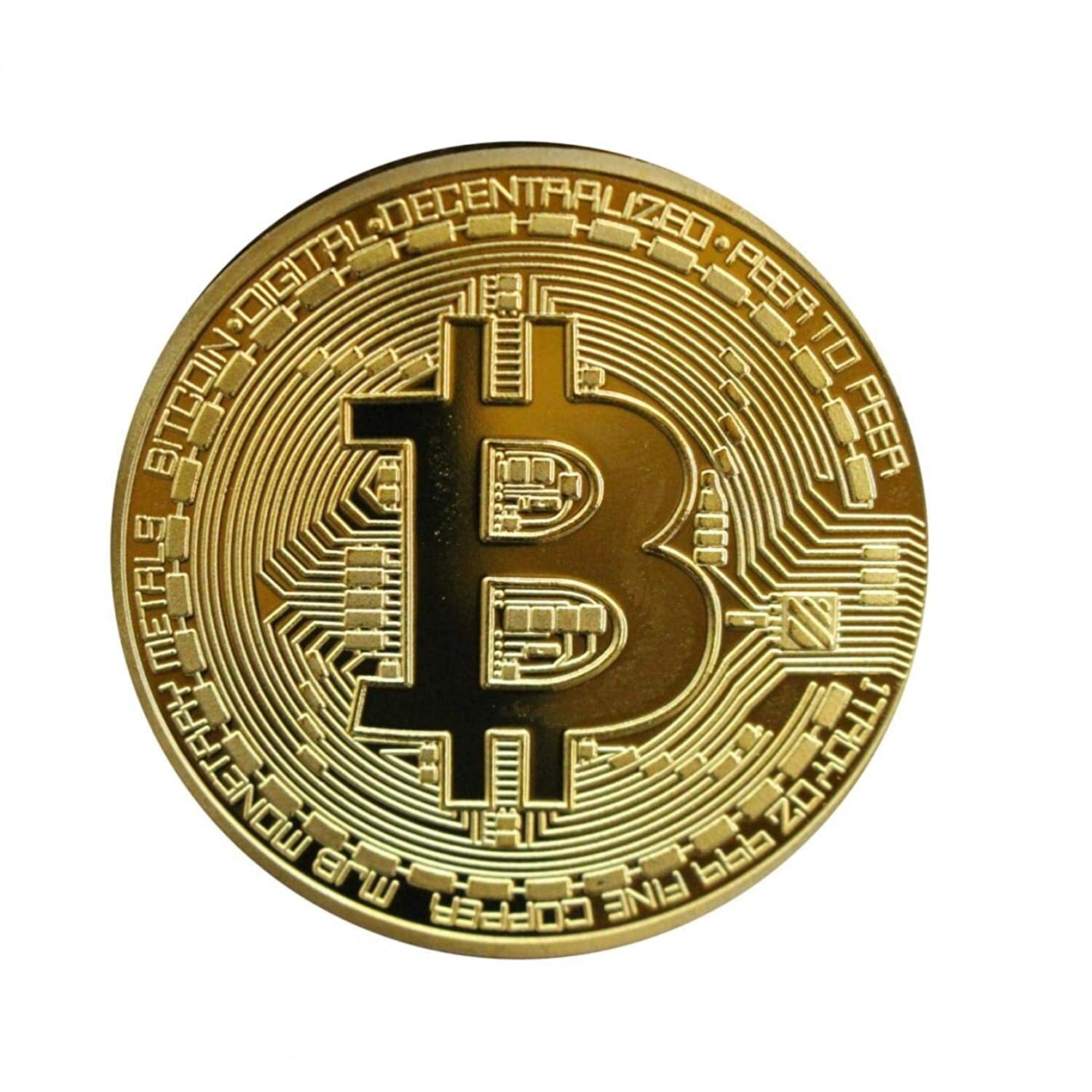 Сувенирная монета Биткоин (Bitcoin),золотой. 3мм. Премиум. купить на OZON  по низкой цене (425579242)