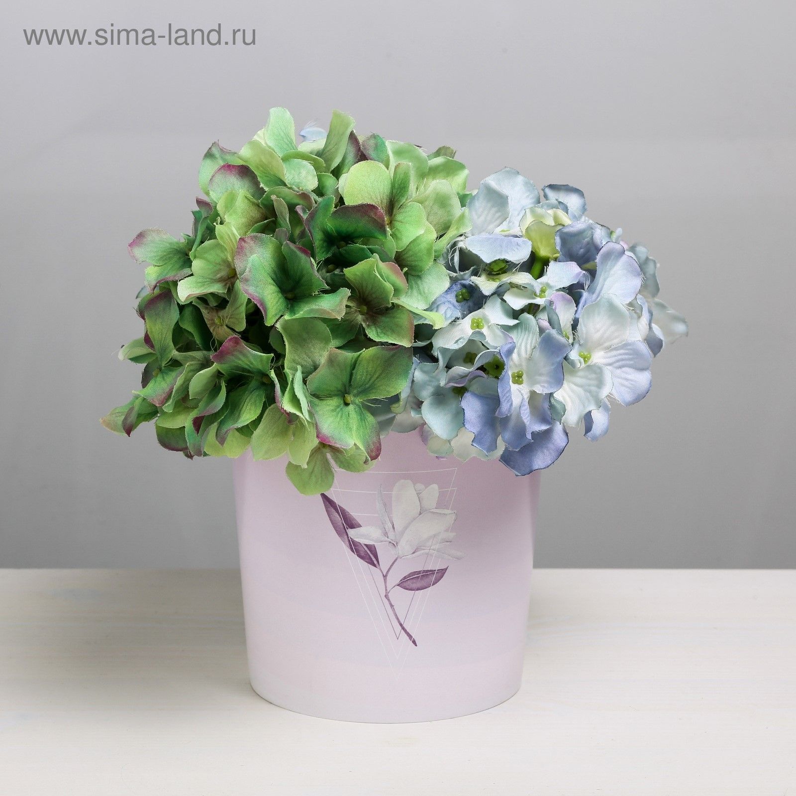 Кашпо для цветов Beautiful garden , 1.6 л, 14 14 см