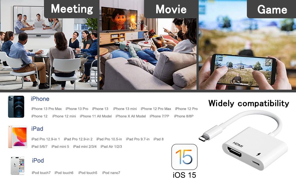 iphone 12 pro hdmi adapter