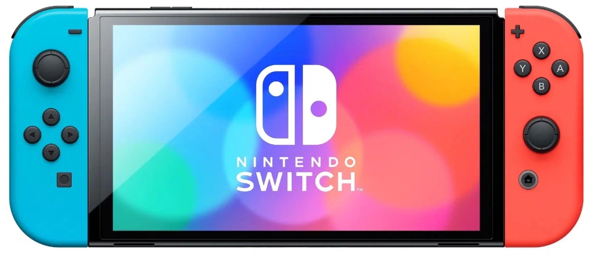 Игровая приставка Nintendo Switch OLED 64GB Неоновый/Синий/Красный