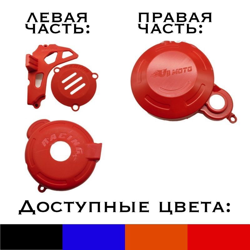 Защита двигателя 172 fmm CB250-F zongshen "Вариант В"