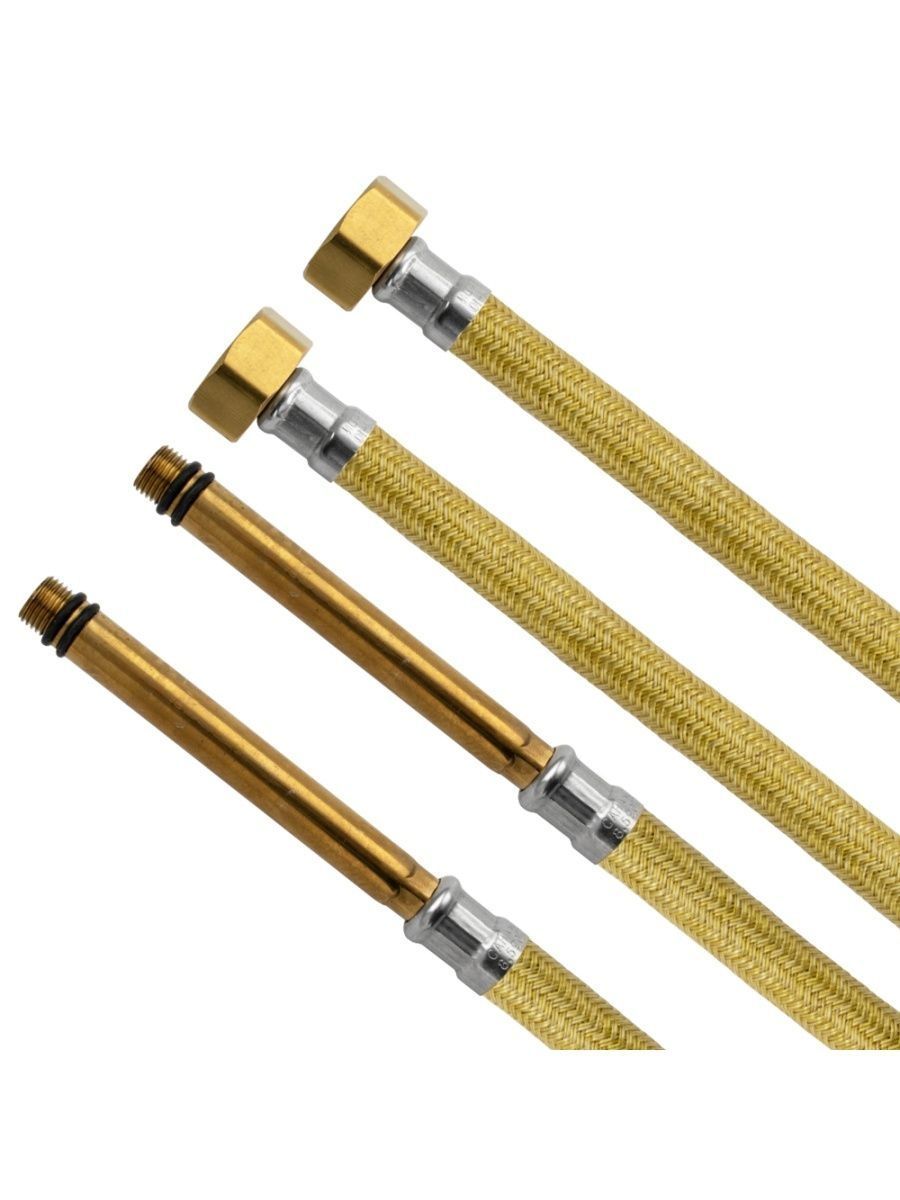 Гибкаяподводкаксмесителю90смсдлиннымиштуцерами,параСАНАКС64227