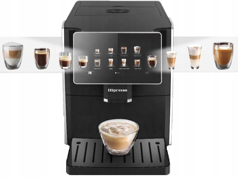 Автоматическая кофемашина Hipresso CM 1001, черный купить по выгодной ...
