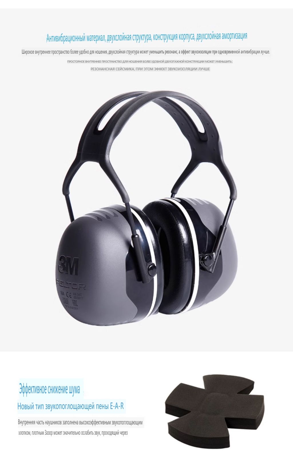 Профессиональные звукоизолирующие наушники X5A - купить с доставкой по ...