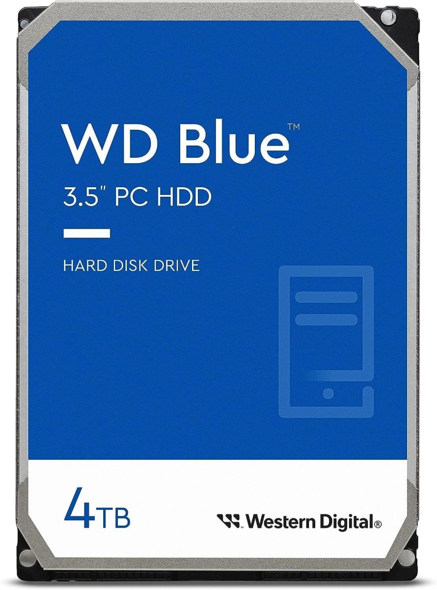 Жесткий диск Western Digital 4TB WD40EZAX 5400 RPM blue, SATA III