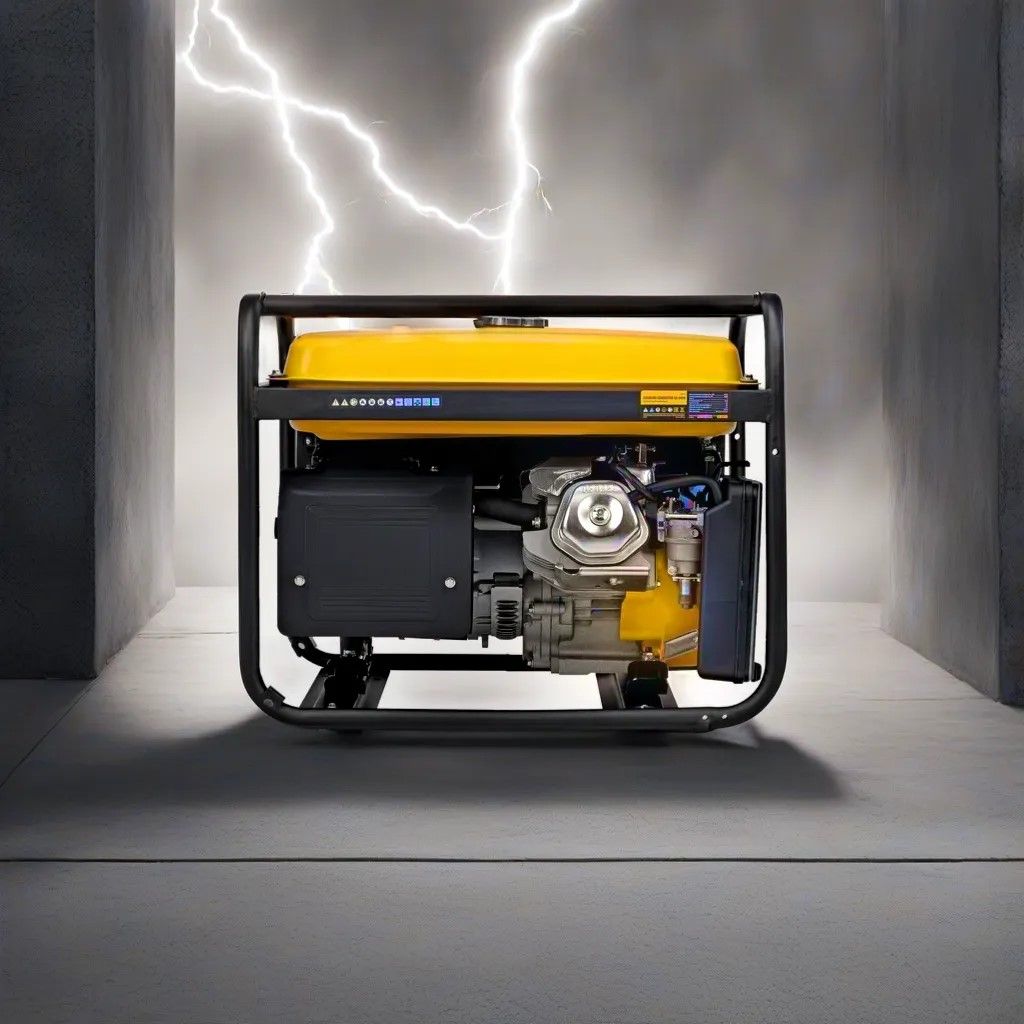 Генератор бензиновый Denzel GE 6900 (AVR, 5.5 кВт, 220 В/50 Гц, 25 л ...