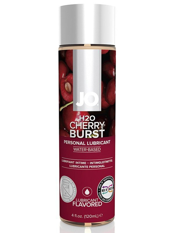 Лубрикант с ароматом вишни JO Flavored Cherry Burst - 120 мл #1