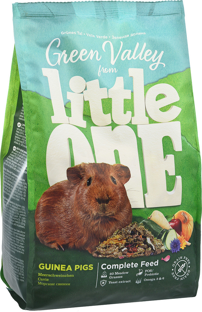 Little One Green Valley food for guinea pigs / Корм Литтл Уан для Морских свинок Разнотравье 750 г  #1