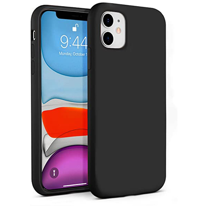 Чехол силиконовый для iPhone 11 6.1" Full case series черный #1