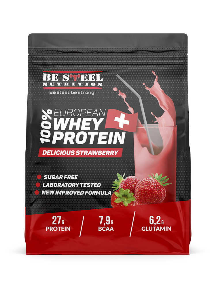 Напиток растворимый "Whey Protein" Be Steel Nutrition 100% European ...