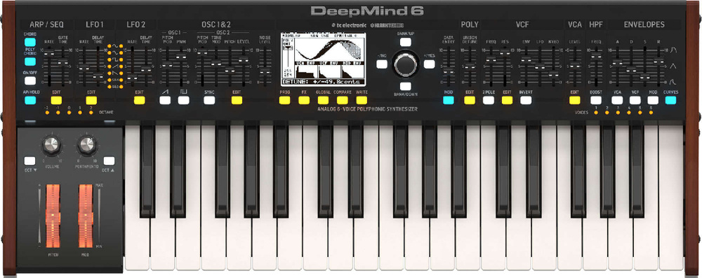 Аналоговый синтезатор Behringer DeepMind 6 #1