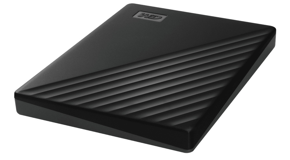 Western Digital 1 ТБ Внешний жесткий диск (WDBYVG0010BBK-WESN), черный ...