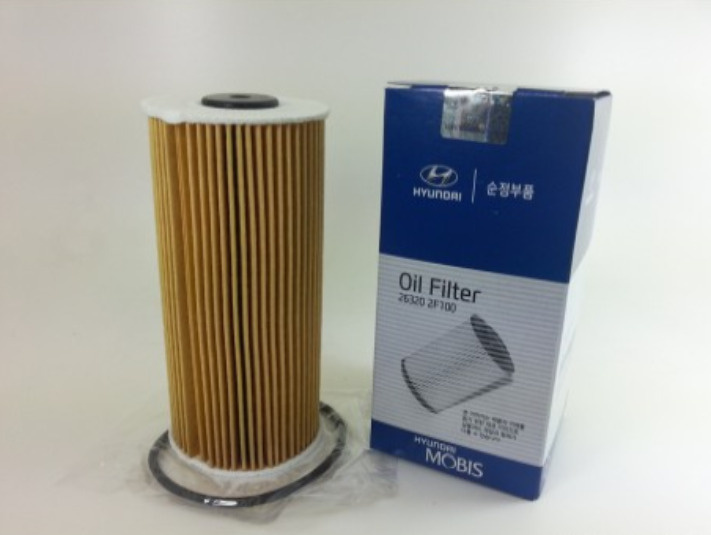Фильтр масляный Hyundai-KIA 263202F100 - купить по выгодным ценам в ...
