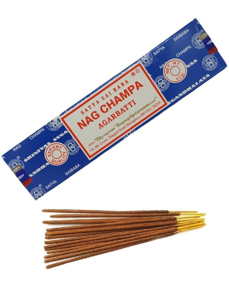 Благовония "Сатья Наг Чампа / Satya Nag Champa", 40 гр. #1