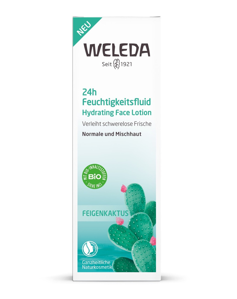 Weleda Увлажняющий флюид для лица 24 часа 30 мл #1