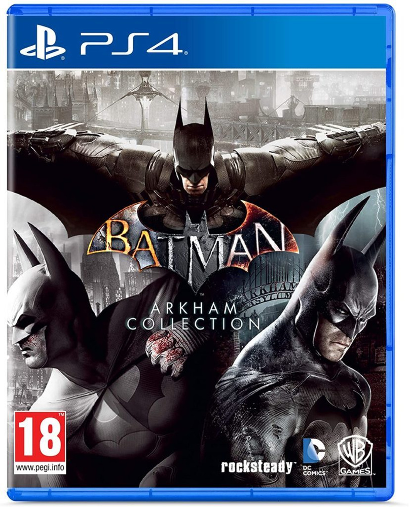 Игра Batman Arkham Collection (PlayStation 4, PlayStation 5, Русские  субтитры)